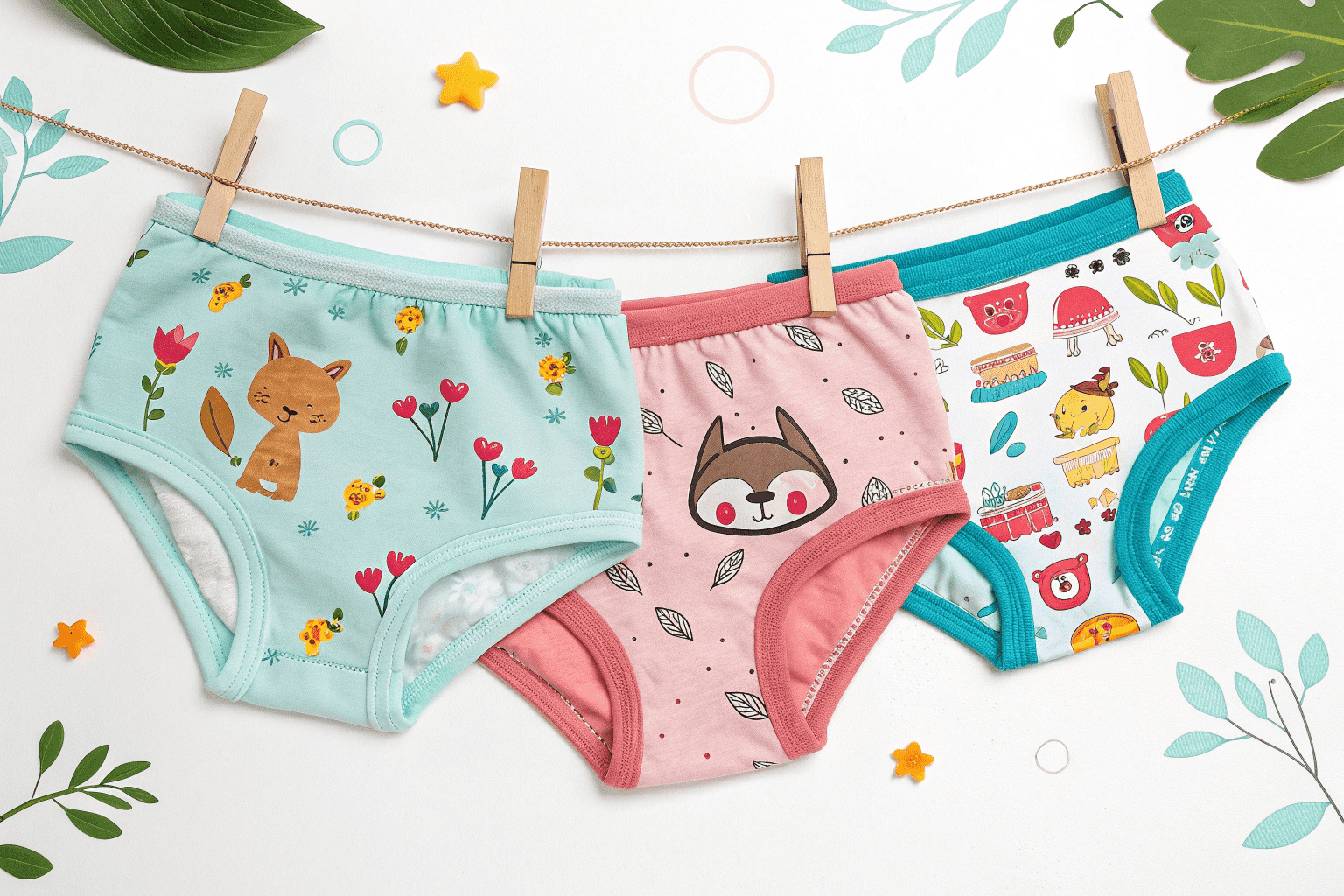 Дизайн трусів для дітей