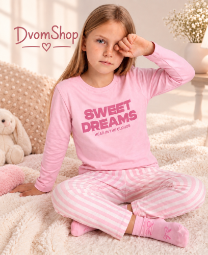 33875 розмір: 11-15 SWEET DREAM ПІЖАМА ДІВЧИНКА
