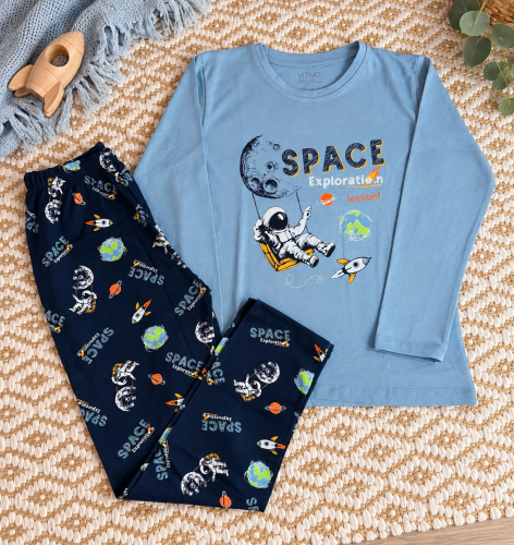 35558 SPACE ПІЖАМА ХЛОПЧИК розиір : 11-15